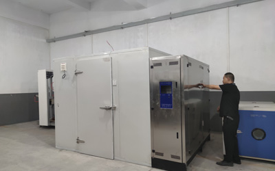 Manufacture and assemble of environmental test chamber 